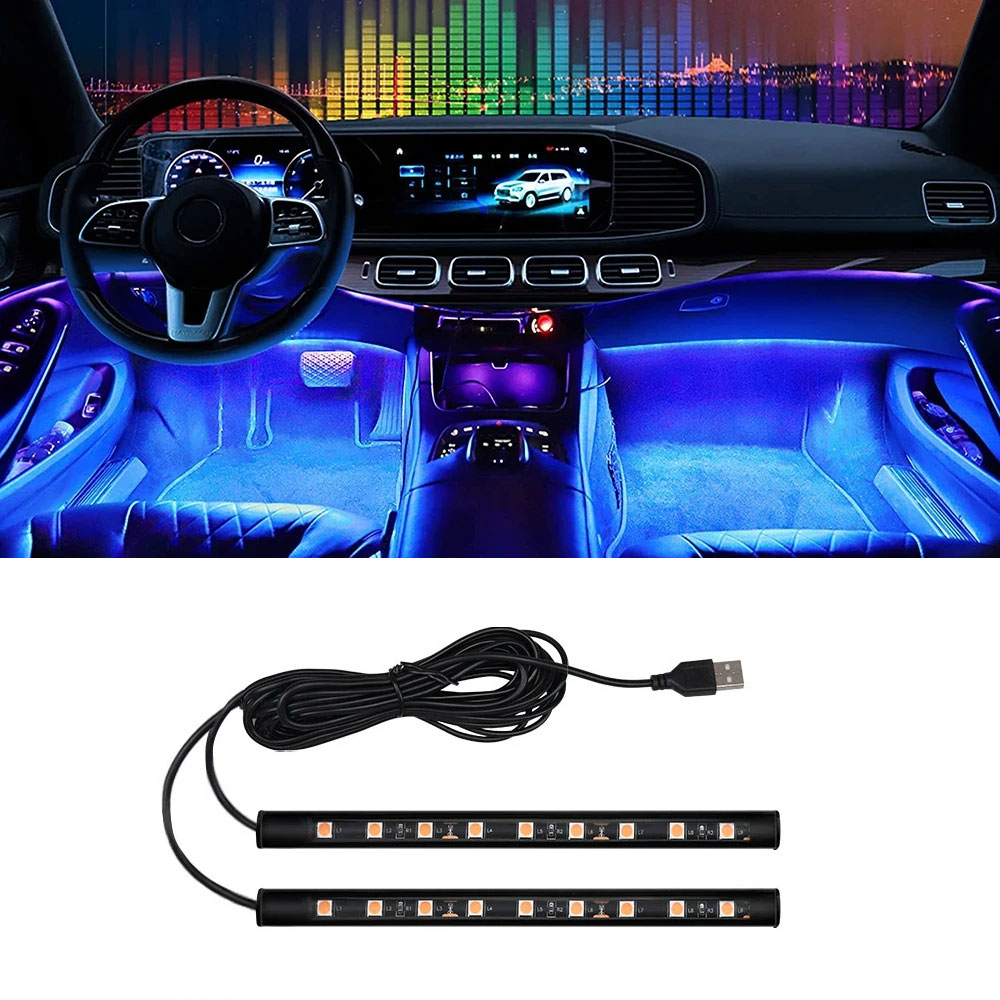 Vape Decoration - Araba Neon Işık Ayak Işığı LED